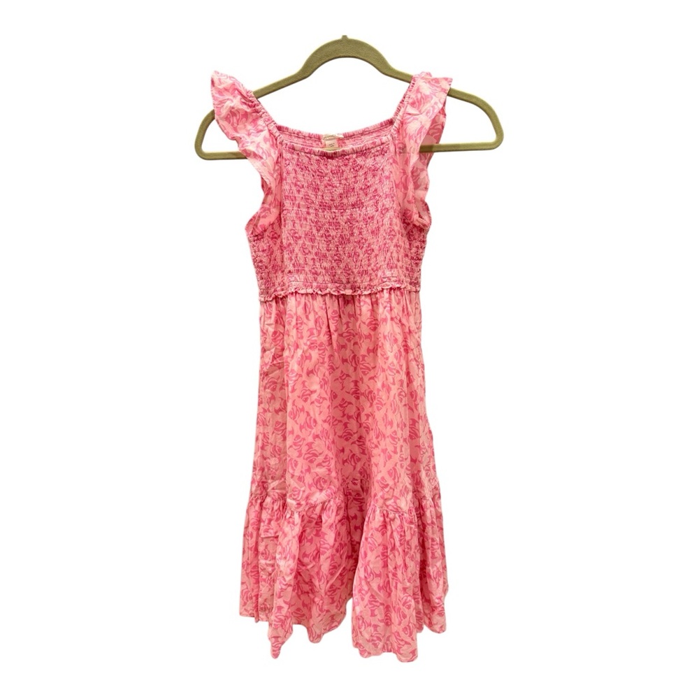 Crewcuts Pink Patterned Casual Dress